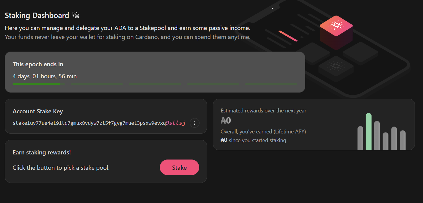 Delegate Cardano to ECP Pool using Eternl wallet